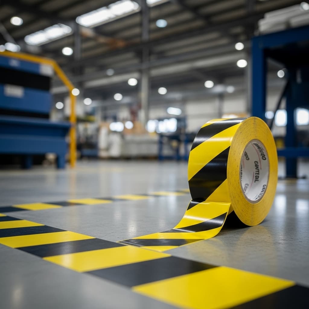 Cinta PVC Marcaje de Área