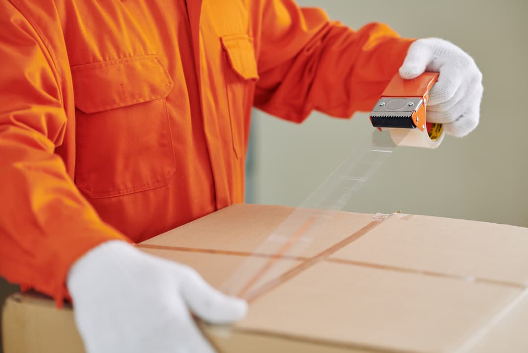 Embalaje de productos con cintas acrilicas