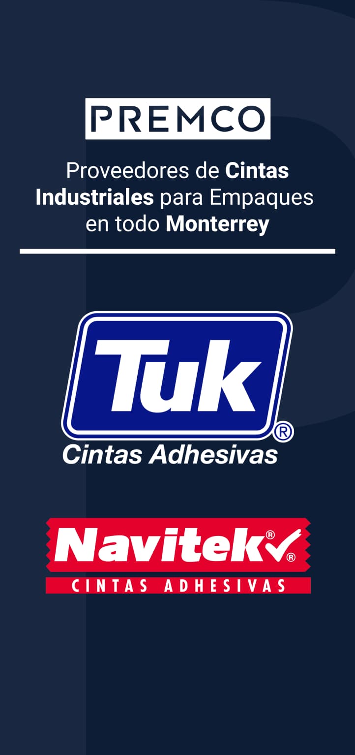 Proveedores de cintas para PREMCO